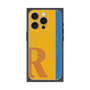 プレミアムパネル with MagSafe［ オリジナル - initial color line - R orange ］