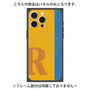 プレミアムパネル with MagSafe［ オリジナル - initial color line - R orange ］