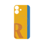 プレミアムパネル with MagSafe［ オリジナル - initial color line - R orange ］