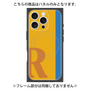 プレミアムパネル with MagSafe［ オリジナル - initial color line - R orange ］