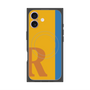 プレミアムパネル with MagSafe［ オリジナル - initial color line - R orange ］