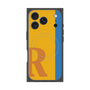 プレミアムパネル with MagSafe［ オリジナル - initial color line - R orange ］