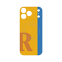 プレミアムパネル with MagSafe［ オリジナル - initial color line - R orange ］