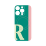 プレミアムパネル with MagSafe［ オリジナル - initial color line - R green ］