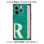 プレミアムパネル with MagSafe［ オリジナル - initial color line - R green ］