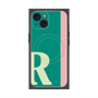 プレミアムパネル with MagSafe［ オリジナル - initial color line - R green ］