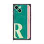 プレミアムパネル with MagSafe［ オリジナル - initial color line - R green ］