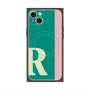プレミアムパネル with MagSafe［ オリジナル - initial color line - R green ］