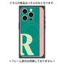 プレミアムパネル with MagSafe［ オリジナル - initial color line - R green ］