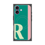 プレミアムパネル with MagSafe［ オリジナル - initial color line - R green ］