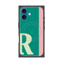 プレミアムパネル with MagSafe［ オリジナル - initial color line - R green ］