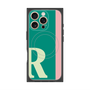 プレミアムパネル with MagSafe［ オリジナル - initial color line - R green ］