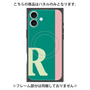 プレミアムパネル with MagSafe［ オリジナル - initial color line - R green ］