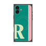プレミアムパネル with MagSafe［ オリジナル - initial color line - R green ］