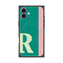 プレミアムパネル with MagSafe［ オリジナル - initial color line - R green ］