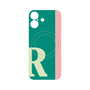 プレミアムパネル with MagSafe［ オリジナル - initial color line - R green ］