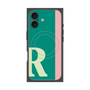 プレミアムパネル with MagSafe［ オリジナル - initial color line - R green ］