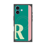 プレミアムパネル with MagSafe［ オリジナル - initial color line - R green ］