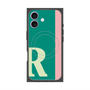 プレミアムパネル with MagSafe［ オリジナル - initial color line - R green ］