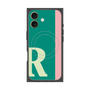 プレミアムパネル with MagSafe［ オリジナル - initial color line - R green ］