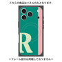 プレミアムパネル with MagSafe［ オリジナル - initial color line - R green ］