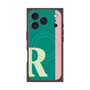 プレミアムパネル with MagSafe［ オリジナル - initial color line - R green ］