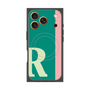 プレミアムパネル with MagSafe［ オリジナル - initial color line - R green ］