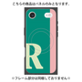 プレミアムパネル with MagSafe［ オリジナル - initial color line - R green ］