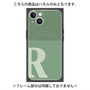 プレミアムパネル with MagSafe［ オリジナル - initial two tone - R green ］