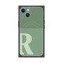 プレミアムパネル with MagSafe［ オリジナル - initial two tone - R green ］