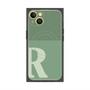 プレミアムパネル with MagSafe［ オリジナル - initial two tone - R green ］
