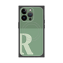 プレミアムパネル with MagSafe［ オリジナル - initial two tone - R green ］