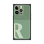 プレミアムパネル with MagSafe［ オリジナル - initial two tone - R green ］