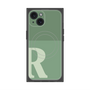 プレミアムパネル with MagSafe［ オリジナル - initial two tone - R green ］