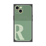 プレミアムパネル with MagSafe［ オリジナル - initial two tone - R green ］