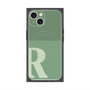 プレミアムパネル with MagSafe［ オリジナル - initial two tone - R green ］