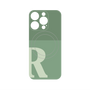 プレミアムパネル with MagSafe［ オリジナル - initial two tone - R green ］