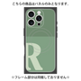 プレミアムパネル with MagSafe［ オリジナル - initial two tone - R green ］