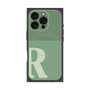 プレミアムパネル with MagSafe［ オリジナル - initial two tone - R green ］