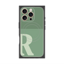 プレミアムパネル with MagSafe［ オリジナル - initial two tone - R green ］