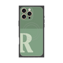 プレミアムパネル with MagSafe［ オリジナル - initial two tone - R green ］