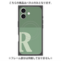 プレミアムパネル with MagSafe［ オリジナル - initial two tone - R green ］