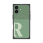 プレミアムパネル with MagSafe［ オリジナル - initial two tone - R green ］