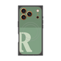 プレミアムパネル with MagSafe［ オリジナル - initial two tone - R green ］