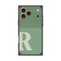 プレミアムパネル with MagSafe［ オリジナル - initial two tone - R green ］