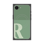プレミアムパネル with MagSafe［ オリジナル - initial two tone - R green ］