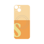 プレミアムパネル with MagSafe［ オリジナル - initial two tone - S orange ］
