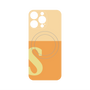 プレミアムパネル with MagSafe［ オリジナル - initial two tone - S orange ］