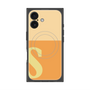 プレミアムパネル with MagSafe［ オリジナル - initial two tone - S orange ］