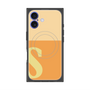 プレミアムパネル with MagSafe［ オリジナル - initial two tone - S orange ］